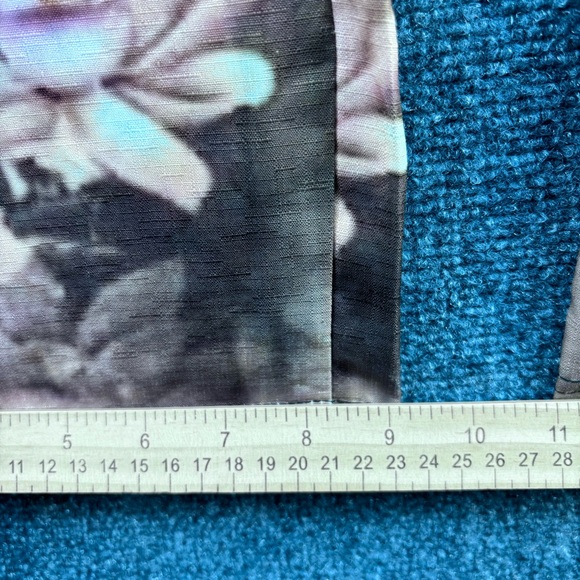 Lightweight Muted Green Floral Overalls Festival Boho Chic Summer Women’s Small - Picture 8 of 13